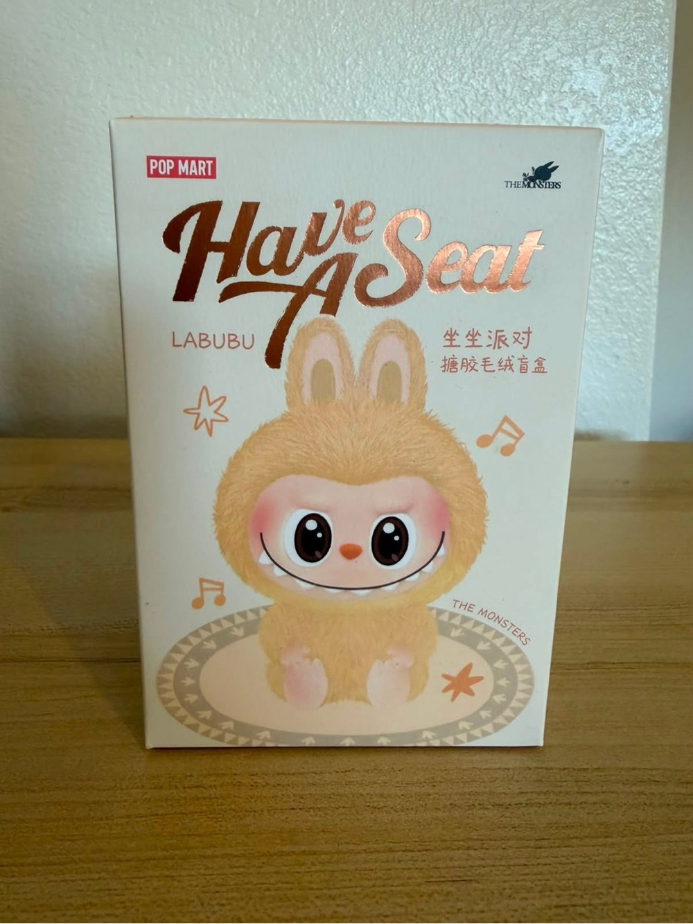 Pop Mart Labubu The Monsters Have a Seat Vinyl Plush Blind Box New